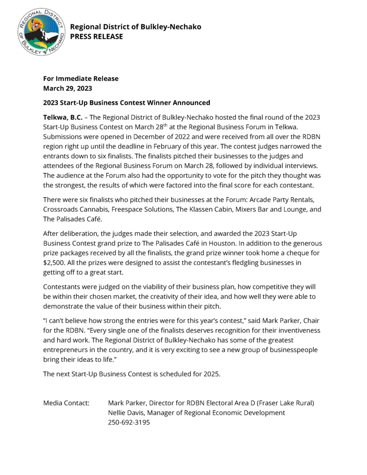 2023 Start-Up Business Contest Winner Press Release.png